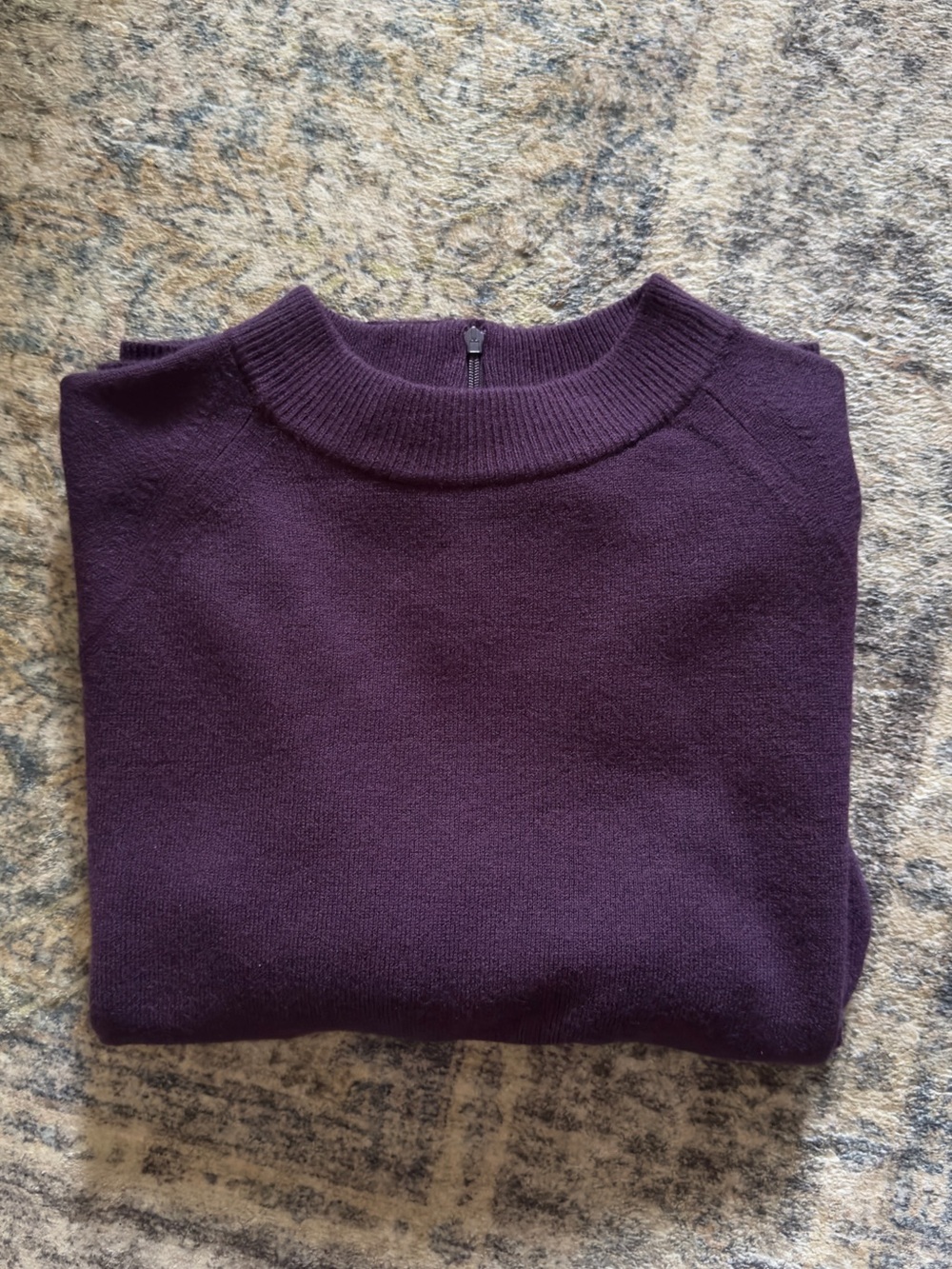 Debbie Morgan Women's Crewneck Sweater in Plum